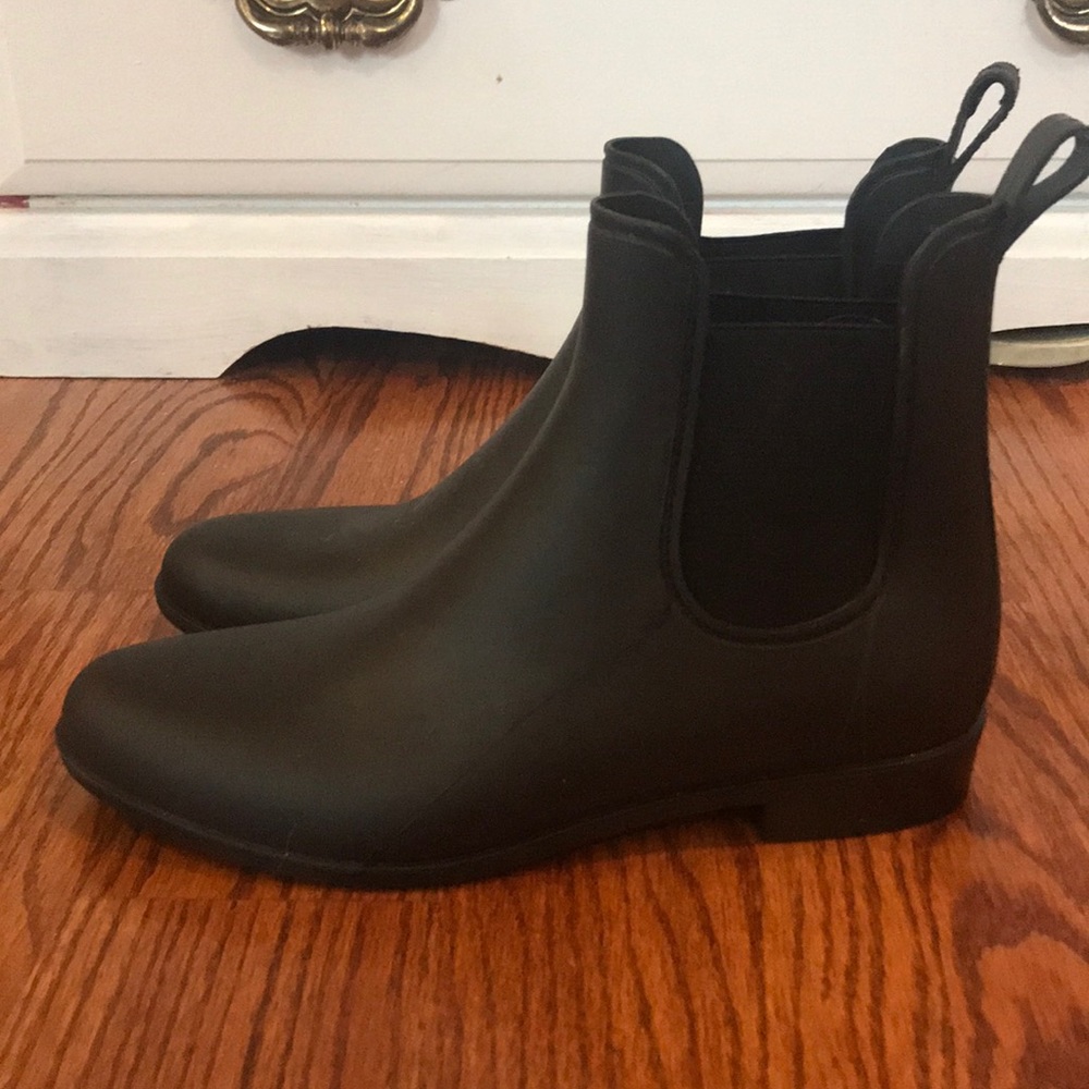Target black short rain boots